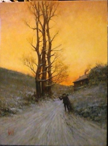 ritorno verso casa 40 x 30